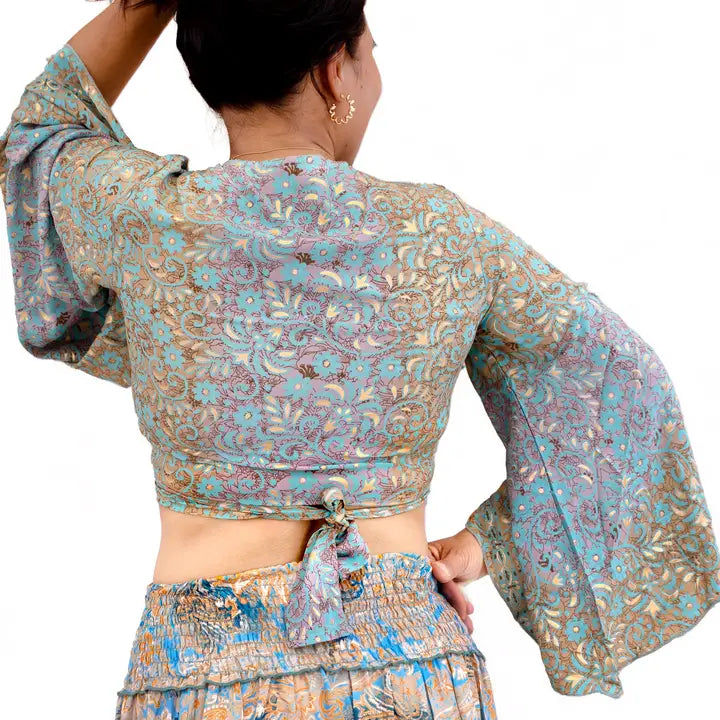 Upcycled Tie Top