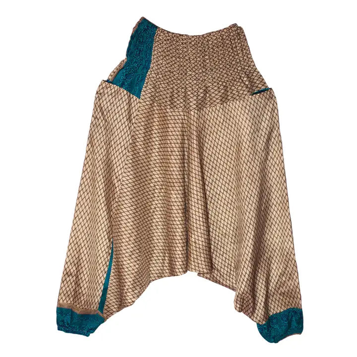 Upcycled Sarouel Yoga Pants