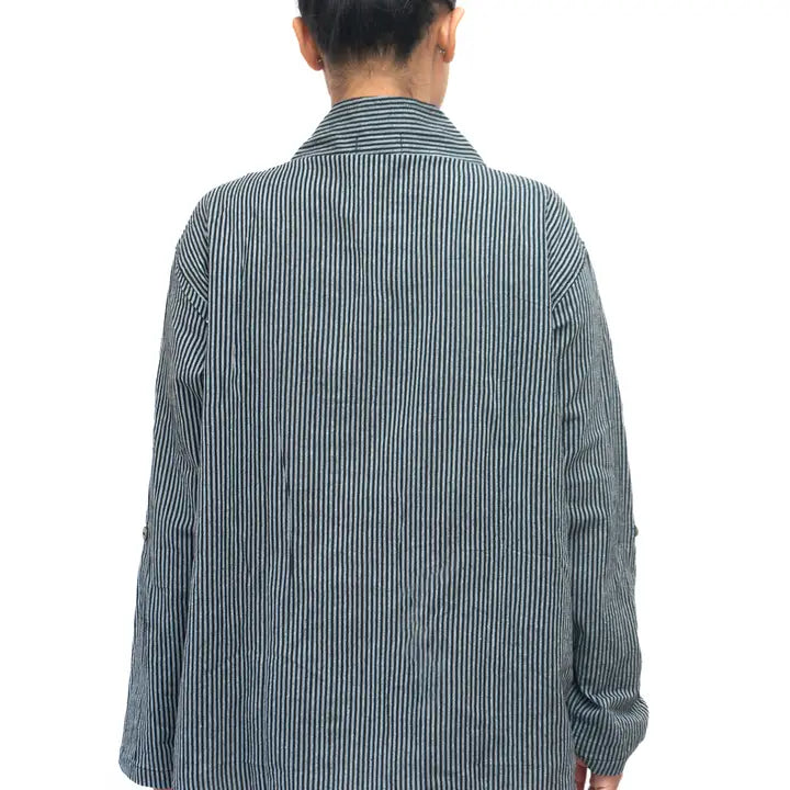 V-Neck Cotton Shirt