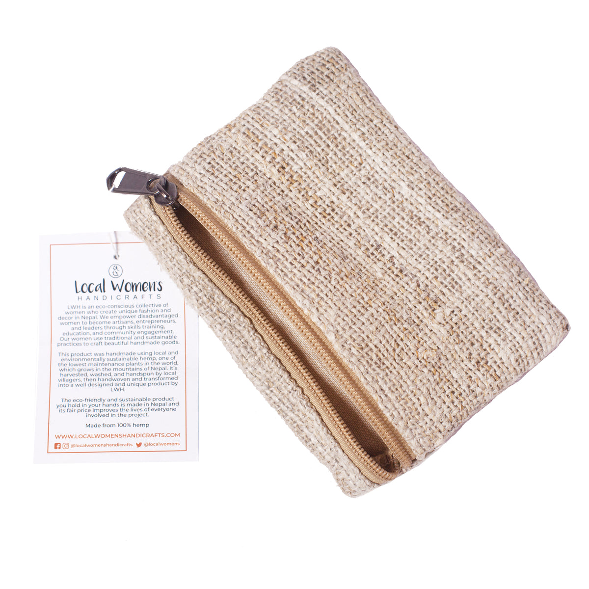 Hemp Coin Purse