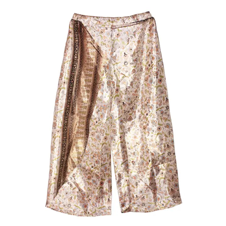 Split Wide Leg Upcycled Pants