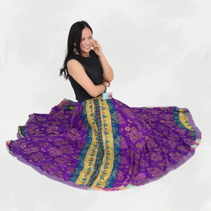 Recycled Ethnic Ghagra Skirt