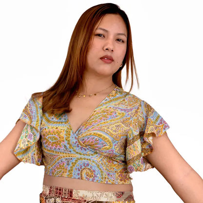 Upcycled Tie Top