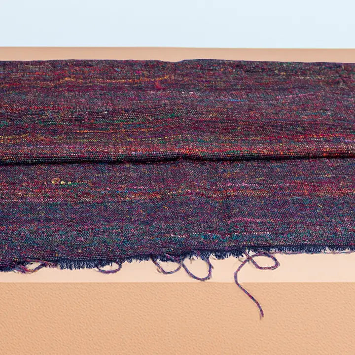 Recycled Silk Yarn Fabric