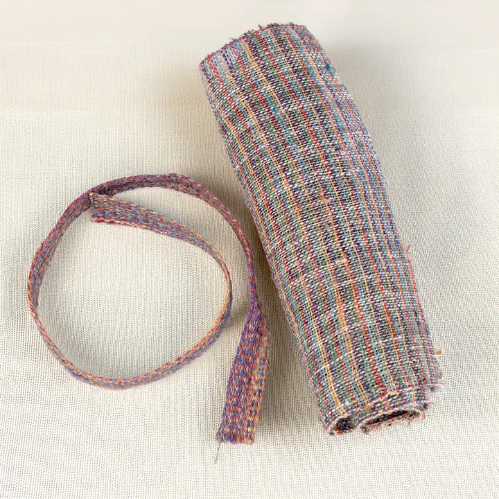 Rainbow Natural Hemp Fabric
