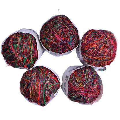 Upcycled Silk Yarn