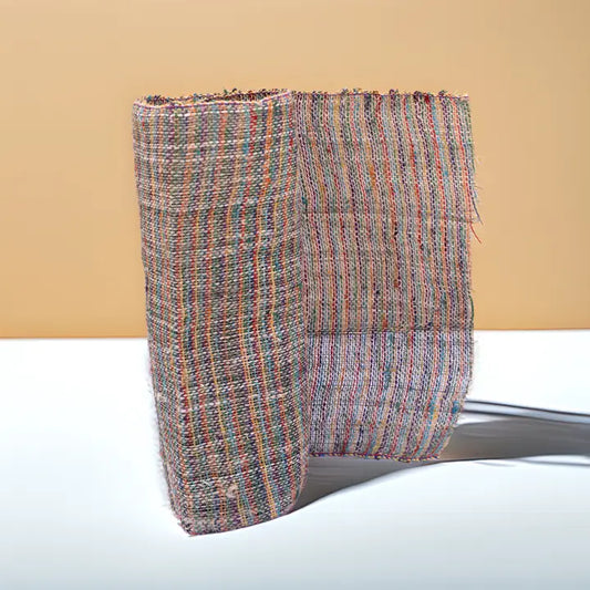 Rainbow Natural Hemp Fabric