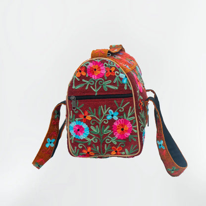 Embroidery Mini Travel Bag