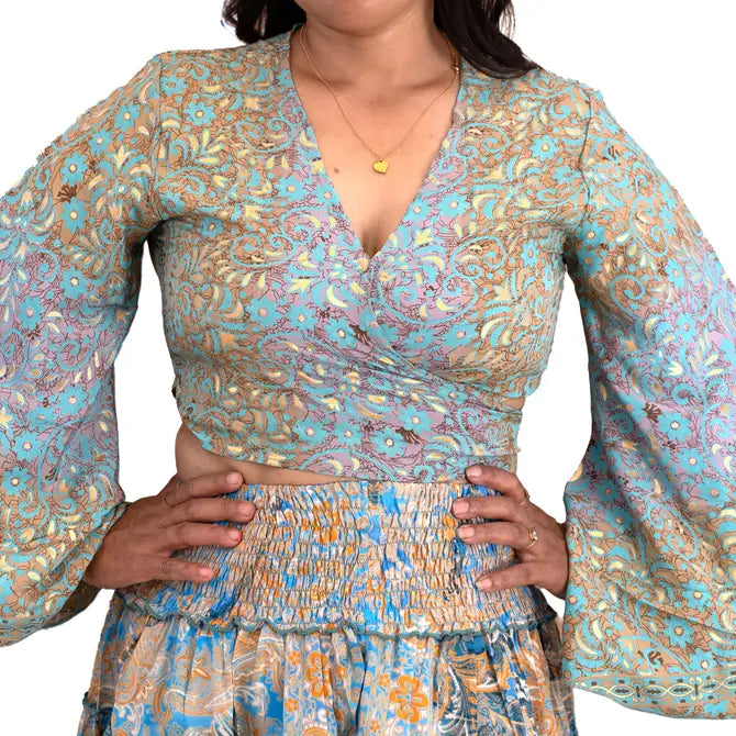 Upcycled Tie Top
