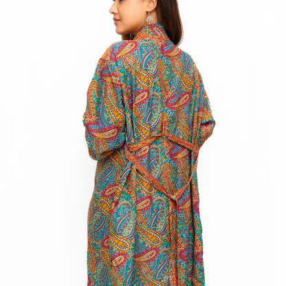 Long Sleeves Upcycled Kimono