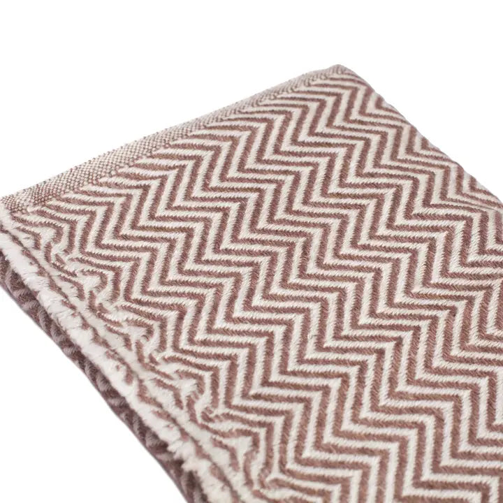 Small Pattern Wool Scarf