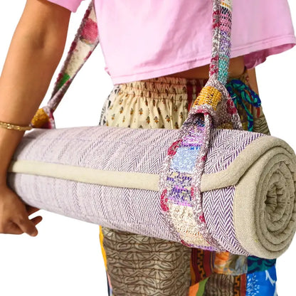 Upcycled Yoga Mat Strap