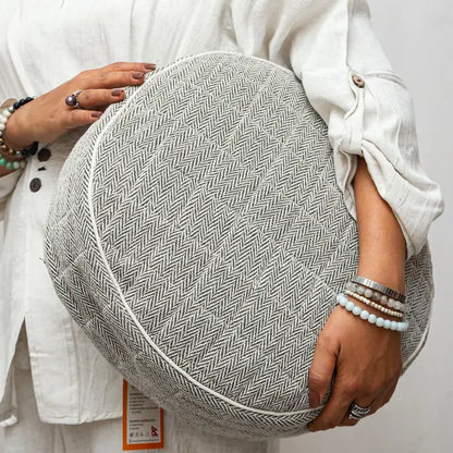 Round Yoga Cushion Cover
