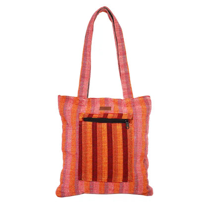 Handloomed Cotton Tote Bag