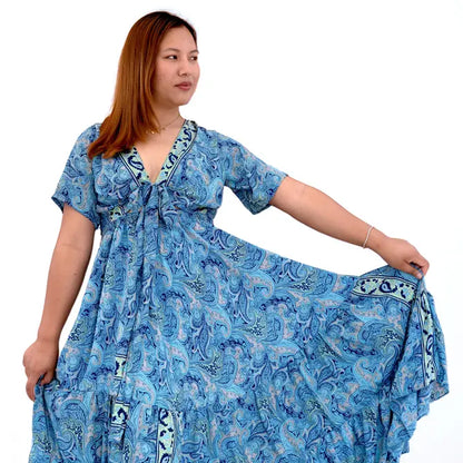 Upcycled Boho Maxi