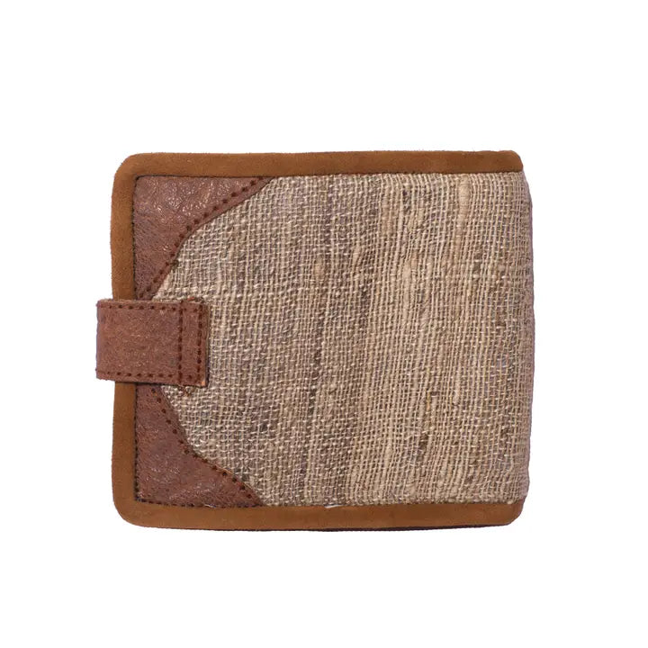 Nettles and Leather Wallet