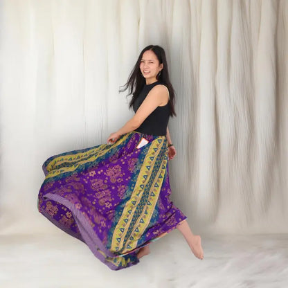 Recycled Ethnic Ghagra Skirt