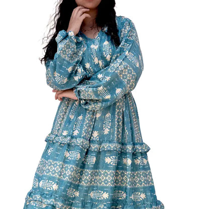 Boho Full Sleeve Maxi