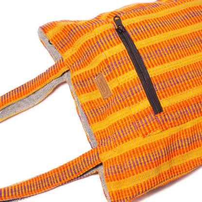 Handloomed Cotton Tote Bag