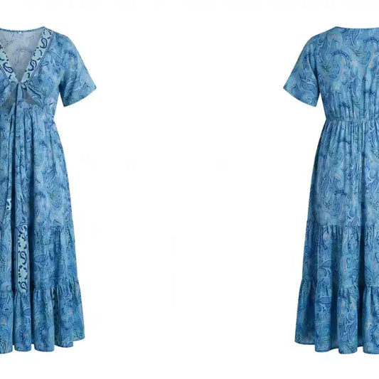 Upcycled Boho Maxi