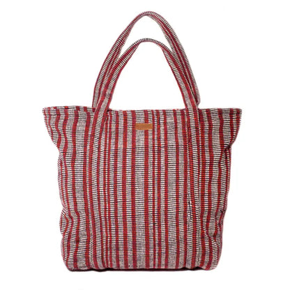 Handloomed Cotton Spacious Tote