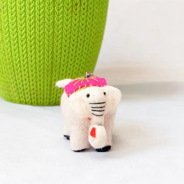 Felt Animals Mix Key rings