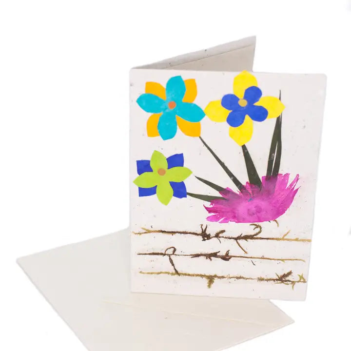 Flowers Postcards Set of 3