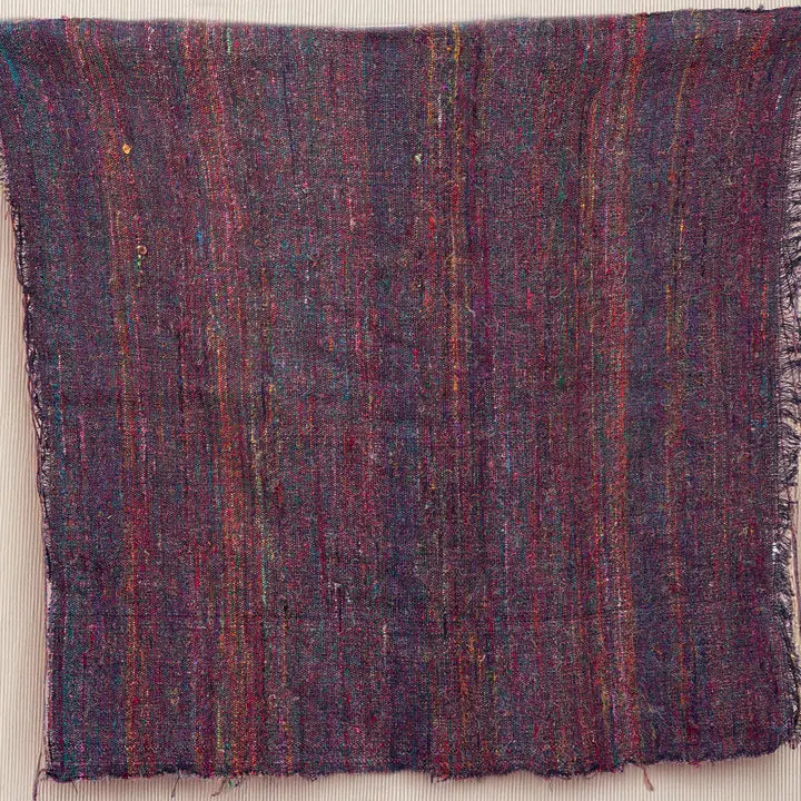 Recycled Silk Yarn Fabric
