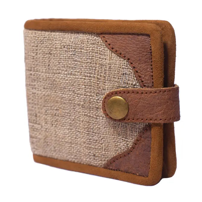 Nettles and Leather Wallet