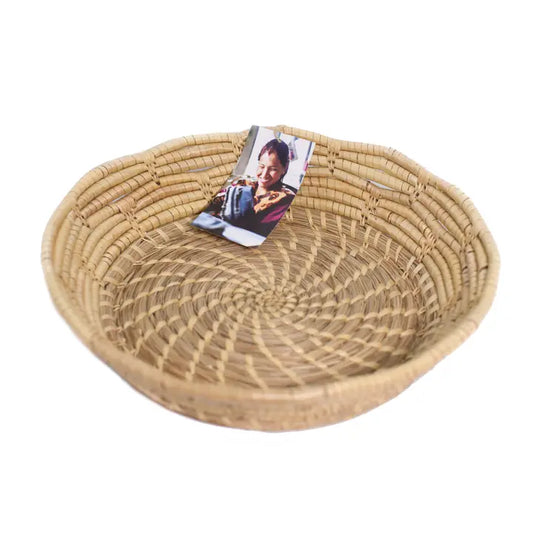Round Bamboo Basket