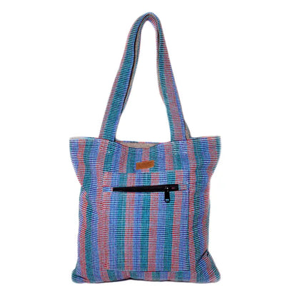 Handloomed Cotton Tote Bag