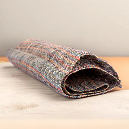 Rainbow Natural Hemp Fabric
