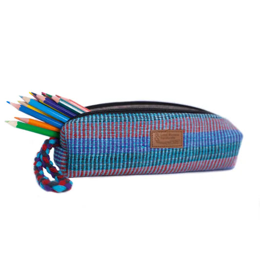 Handloomed Cotton Pencil Case