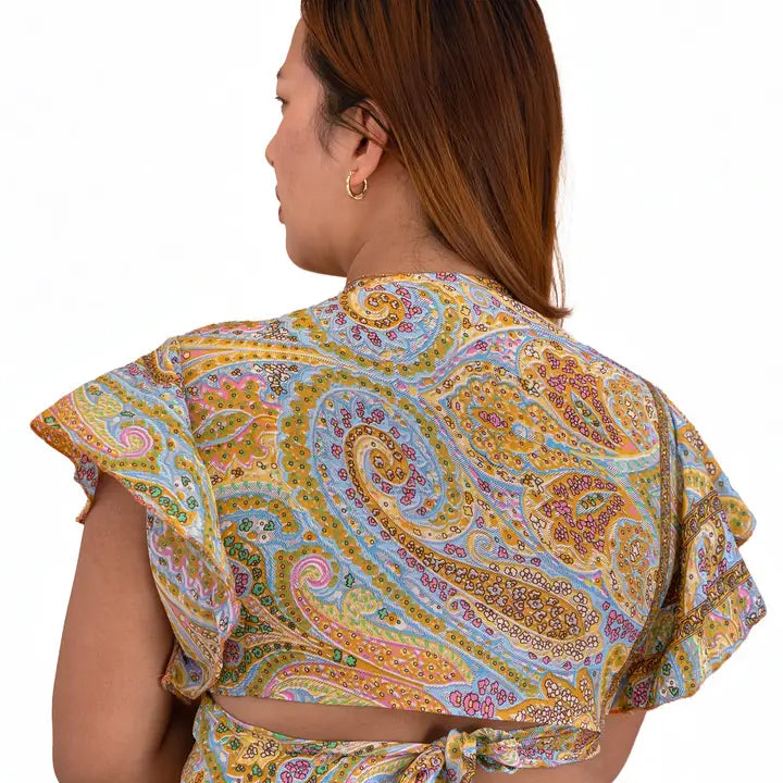 Upcycled Tie Top