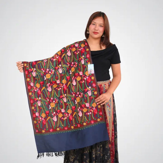 Handmade Embroidered Shawl