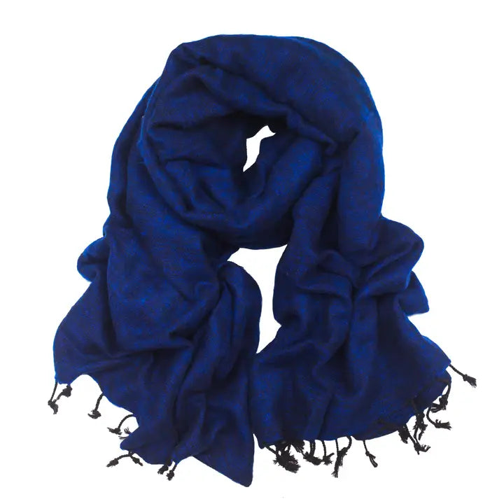 Large Wool Shawl Blanket