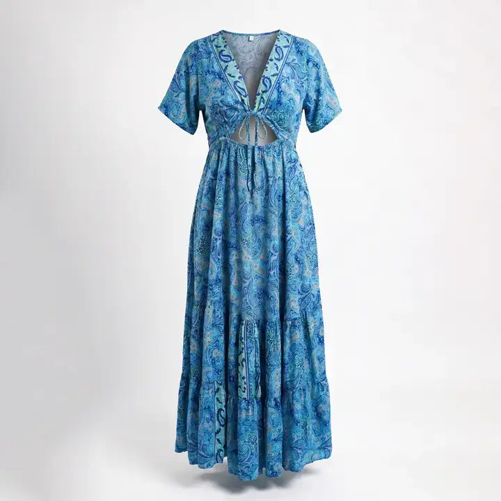 Upcycled Boho Maxi