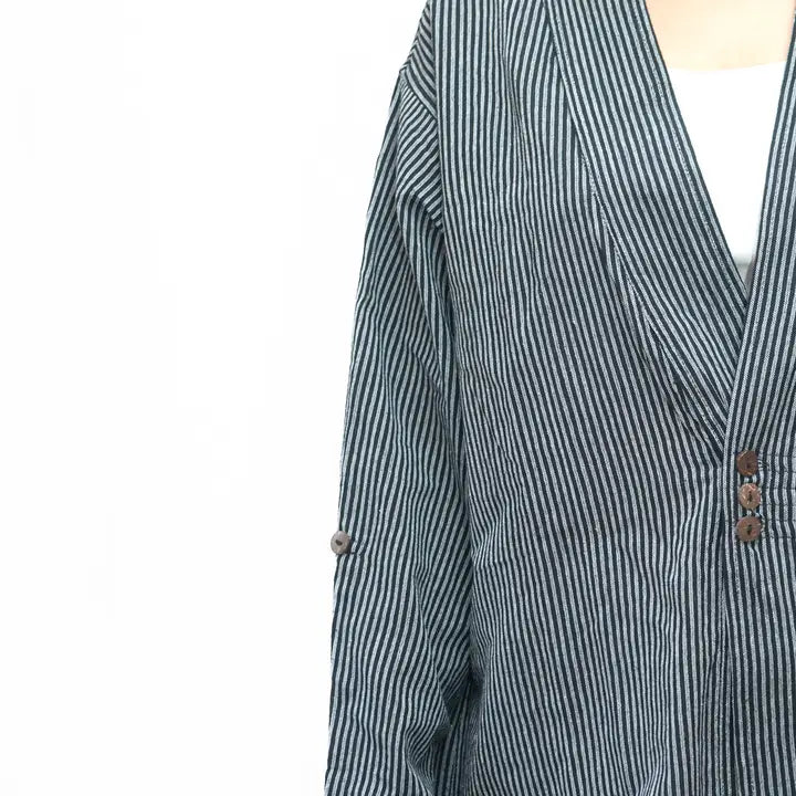 V-Neck Cotton Shirt
