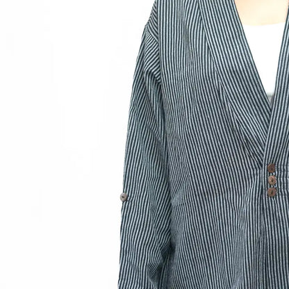 V-Neck Cotton Shirt