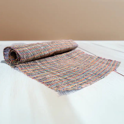 Rainbow Natural Hemp Fabric