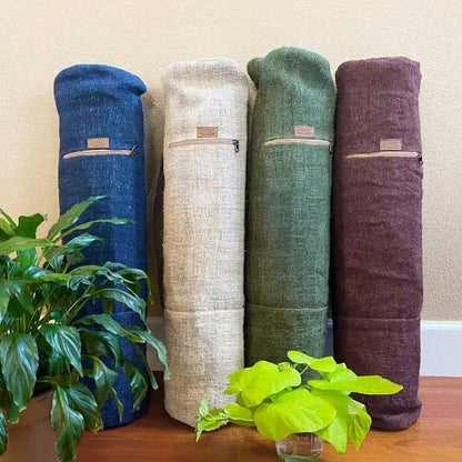 Hemp Yoga Mat Set