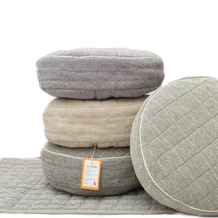 Round Yoga Cushion Cover