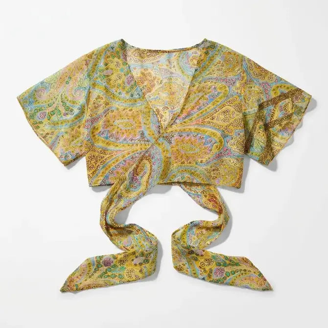 Upcycled Tie Top