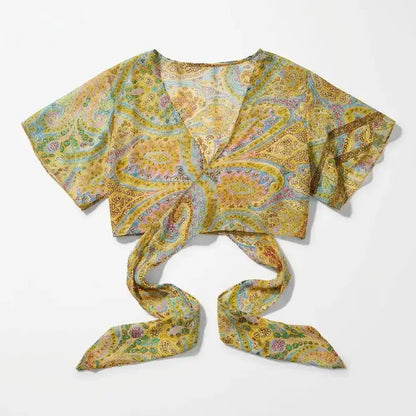 Upcycled Tie Top