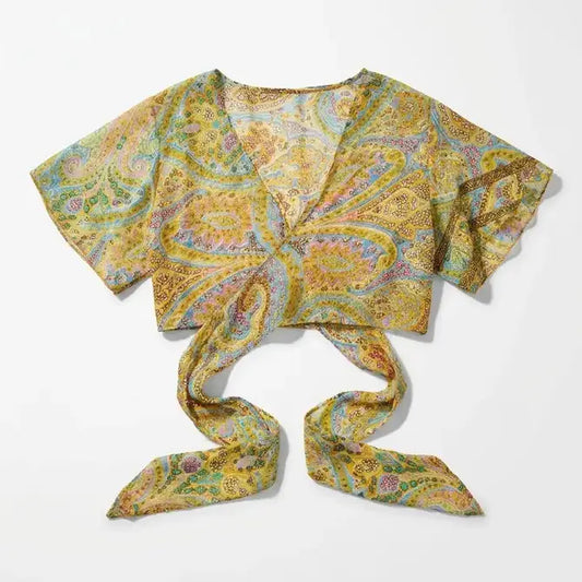 Upcycled Tie Top