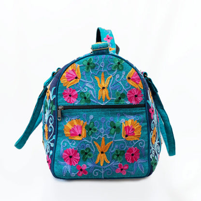 Embroidery Cotton Travel Bag