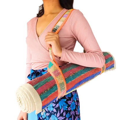 Upcycled Yoga Mat Strap