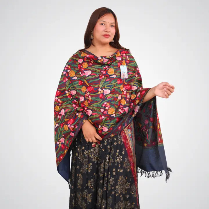 Handmade Embroidered Shawl