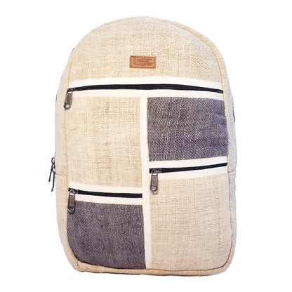 Square Hemp Backpack