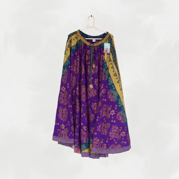 Recycled Ethnic Ghagra Skirt